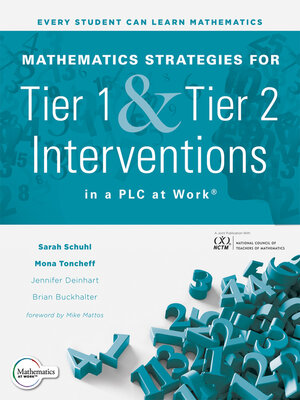 cover image of Mathematics Strategies for Tier 1 and Tier 2 Interventions in a PLC at Work&#174;